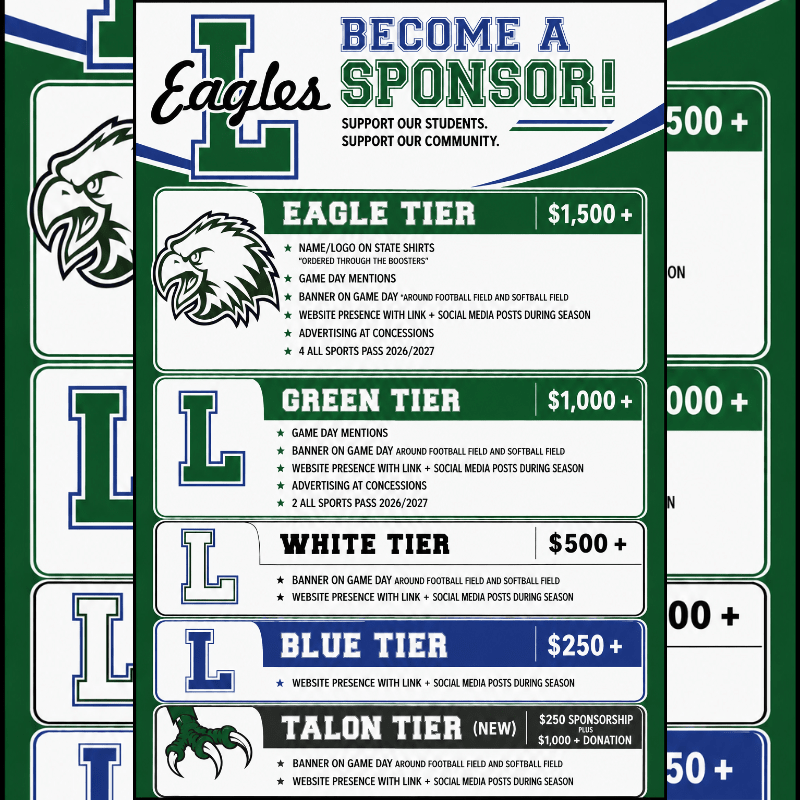 Lakeside Booster’s Sponsorship