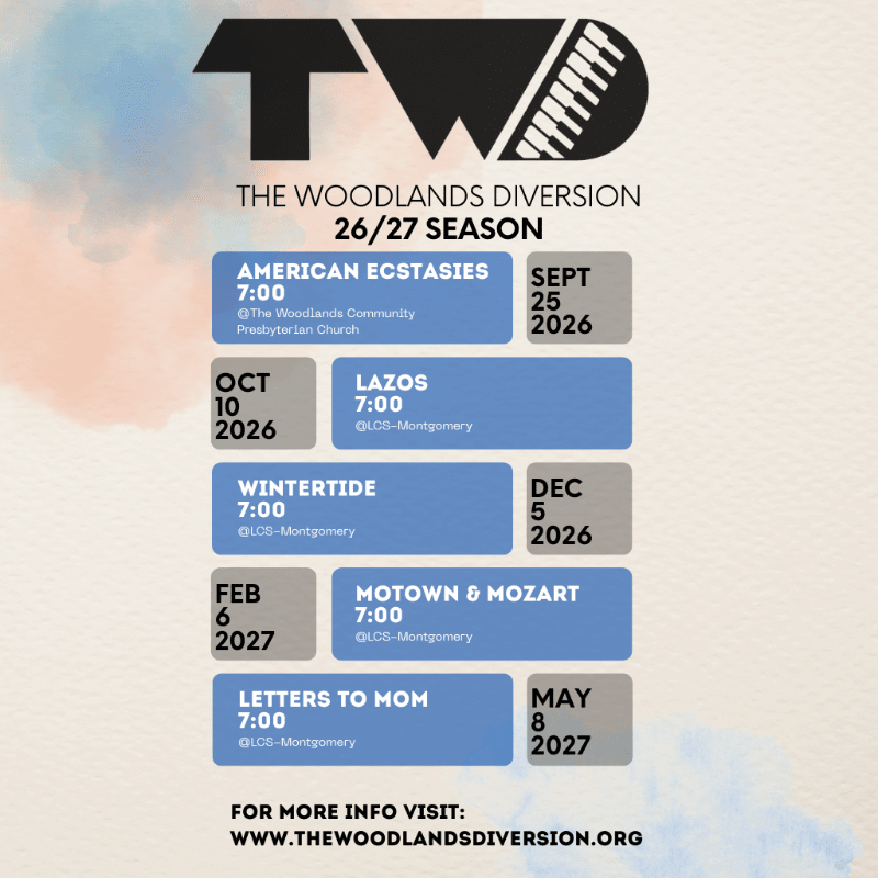 The Woodlands Diversion 26/27 Season Tickets