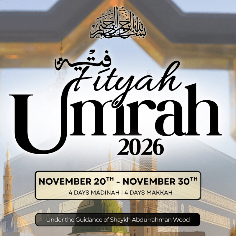 FITYAH UMRAH: NOVEMBER 2026
