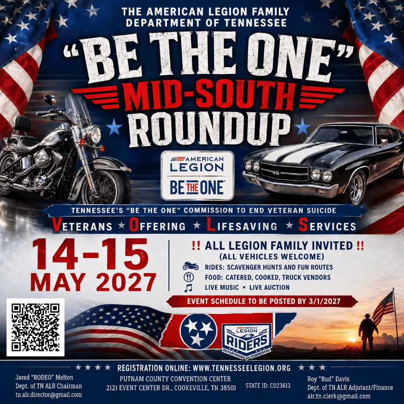 Registration for “Be The One” Mid-South Roundup 2027