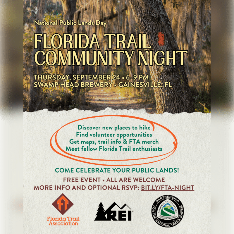 Florida Trail Community Night