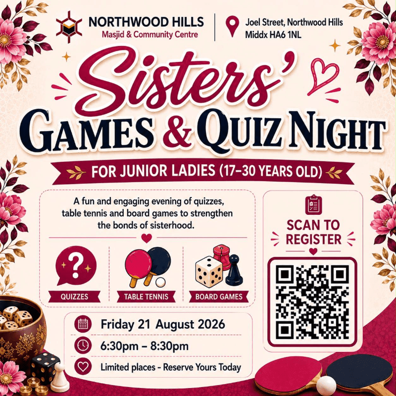 Sisters' Games & Quiz Night