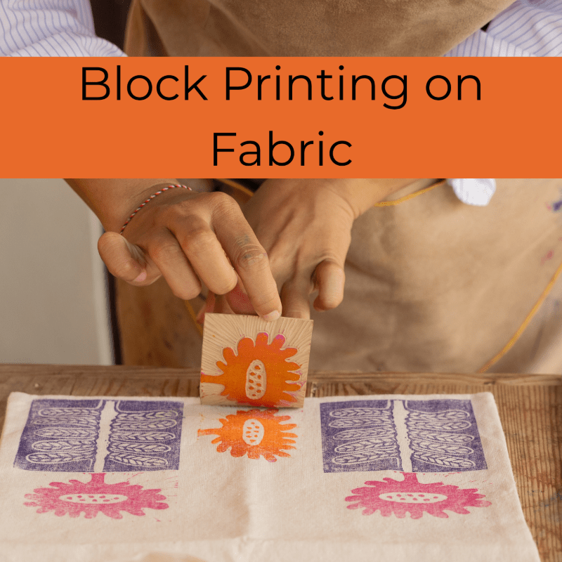 UCCAC - Block Printing on Fabric