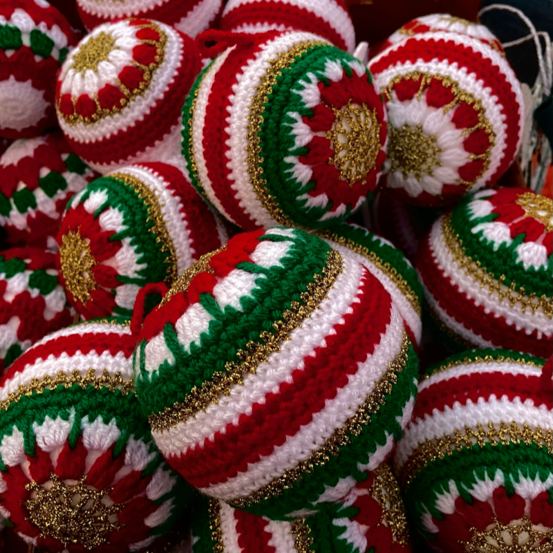 Crafternoon: 1970s Funkadelic Fiber Ornaments