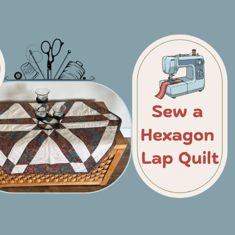 Sew a Hexagon Lap Quilt