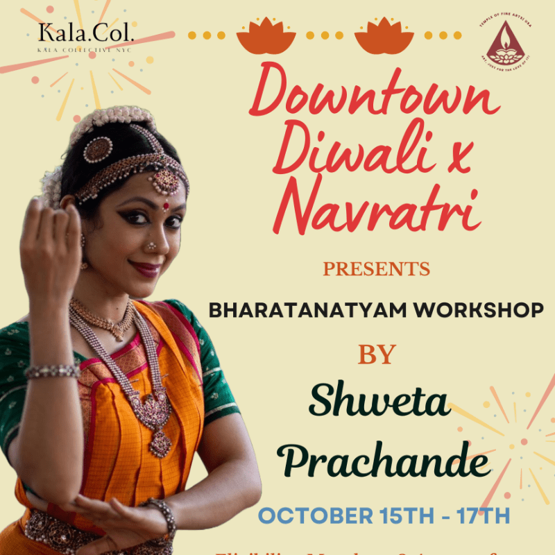 Bharatanatyam Workshop with Shweta Prachande
