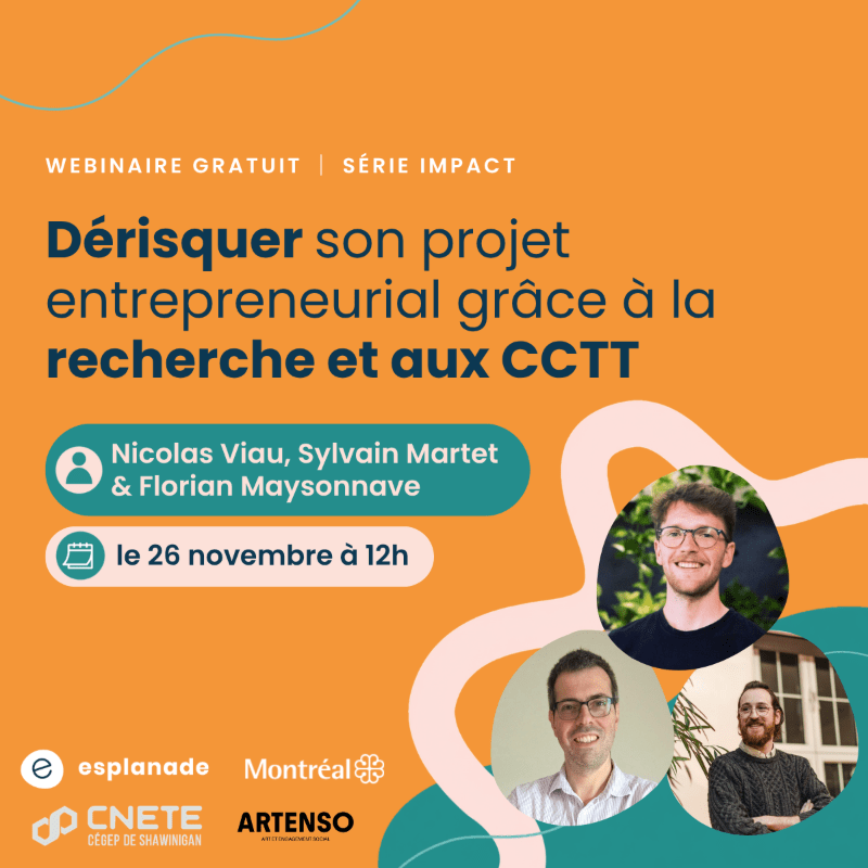 Dérisquer son projet entrepreneurial grâce à la recherche et aux CCTT