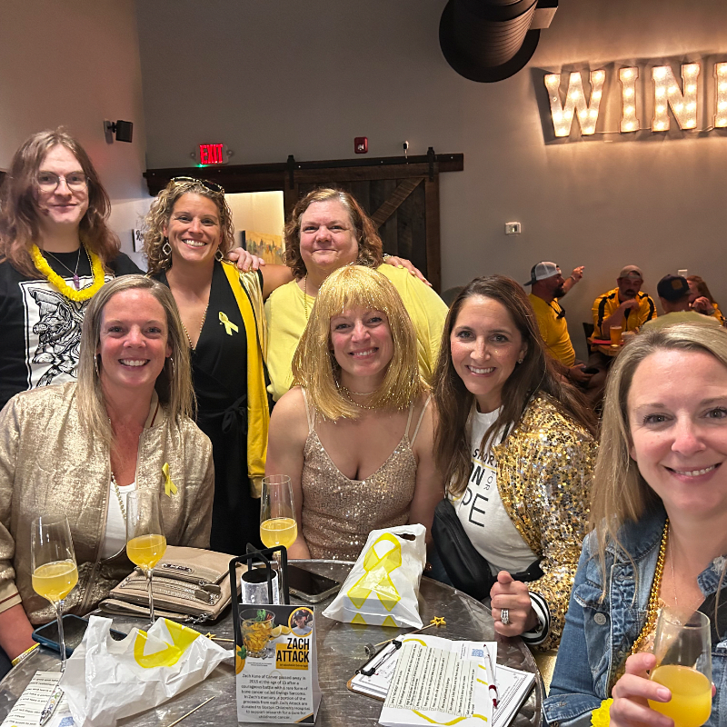 Go Gold For Hope Scavenger Hunt