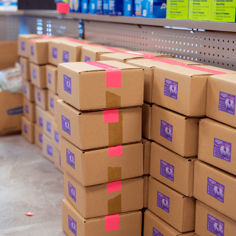 Period Kit Packing Events with HAGO