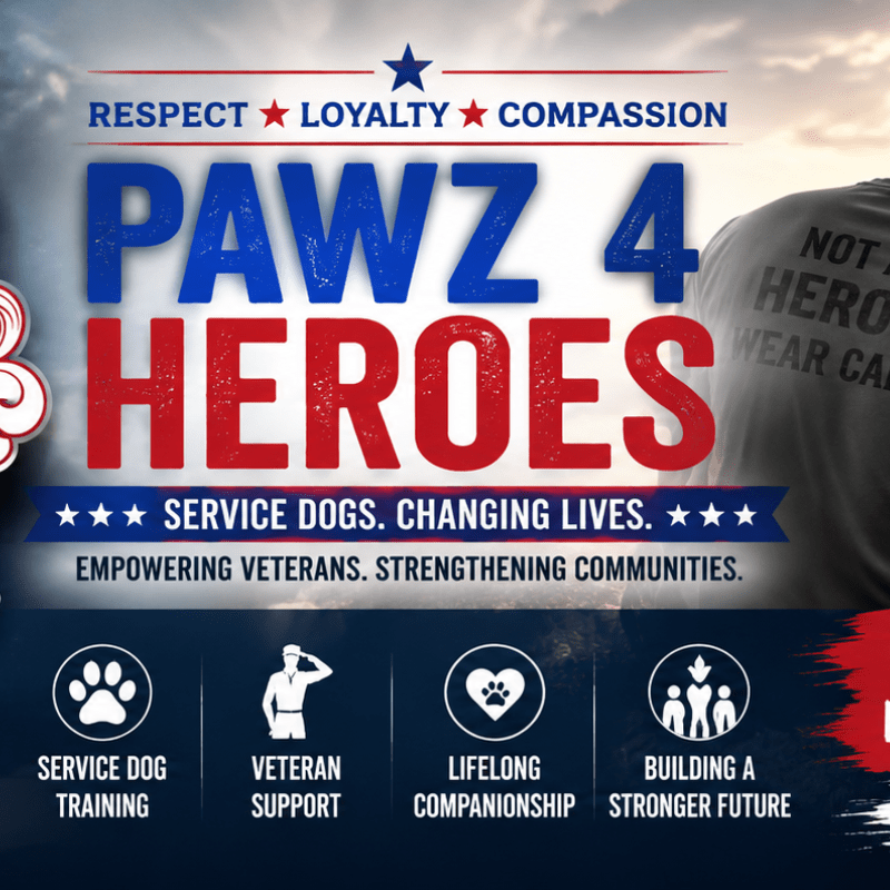 Pawz4heroes Inc's Shop