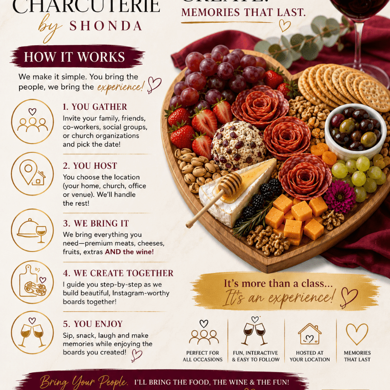 Charcuterie By Shonda Interested in a Home Show (LAFMOMS)