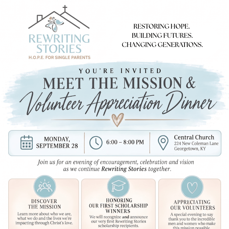 Meet the Mission & Volunteer Appreciation Night