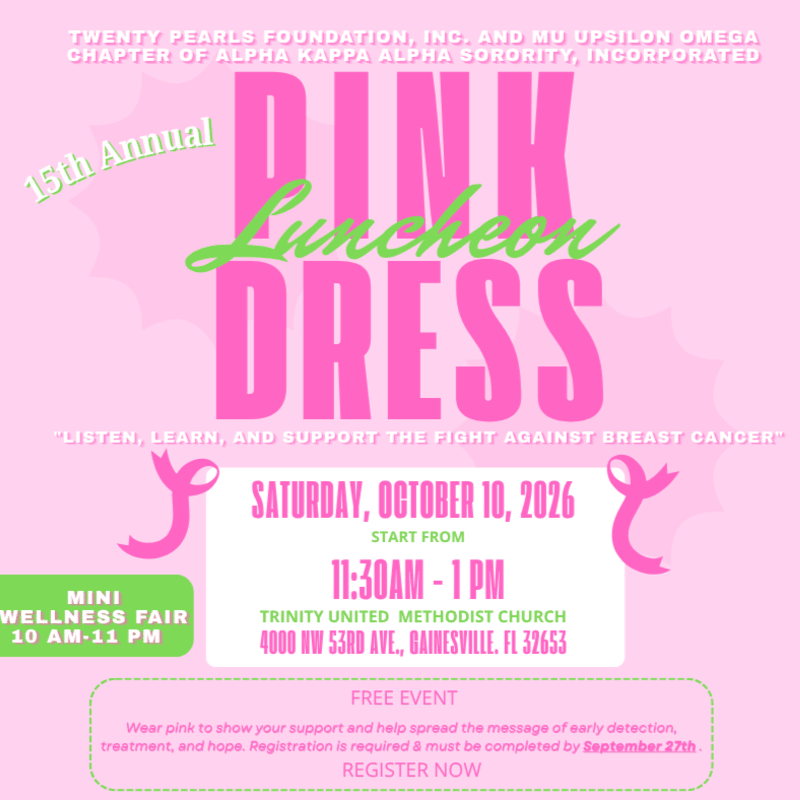 15th Annual Pink Dress Luncheon