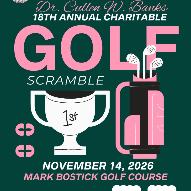 Dr. Cullen W. Banks 18th Annual Charitable Golf Scramble