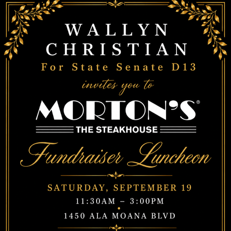 Fundraiser at Morton's Steakhouse