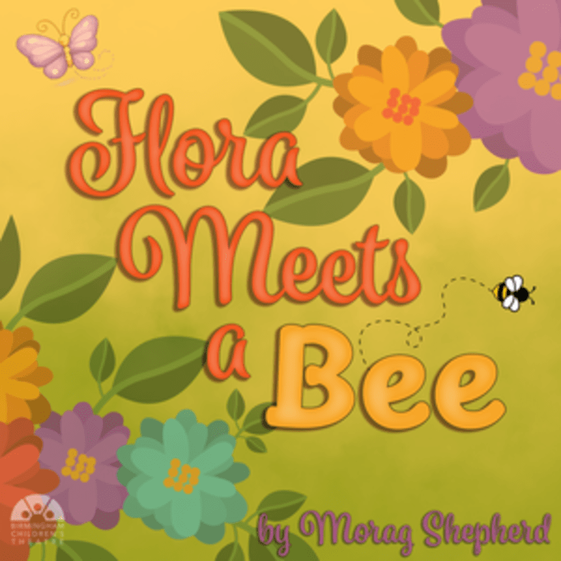 Flora Meets A Bee