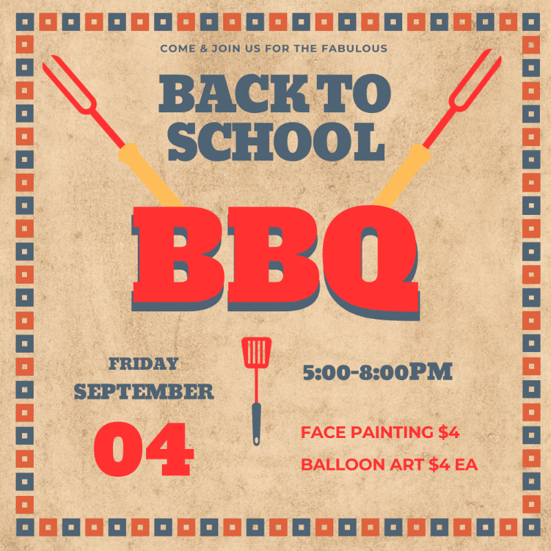 Back to School BBQ