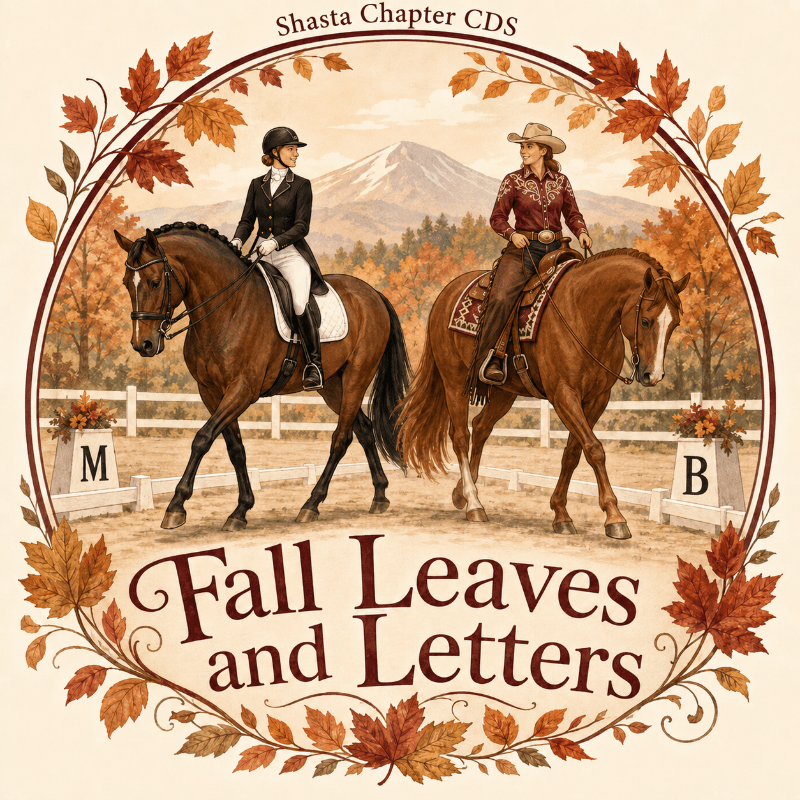 Fall Leaves and Letters Dressage Schooling Show