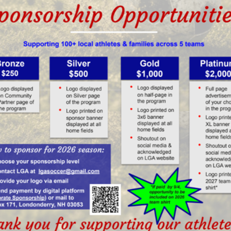 Corporate Sponsorship