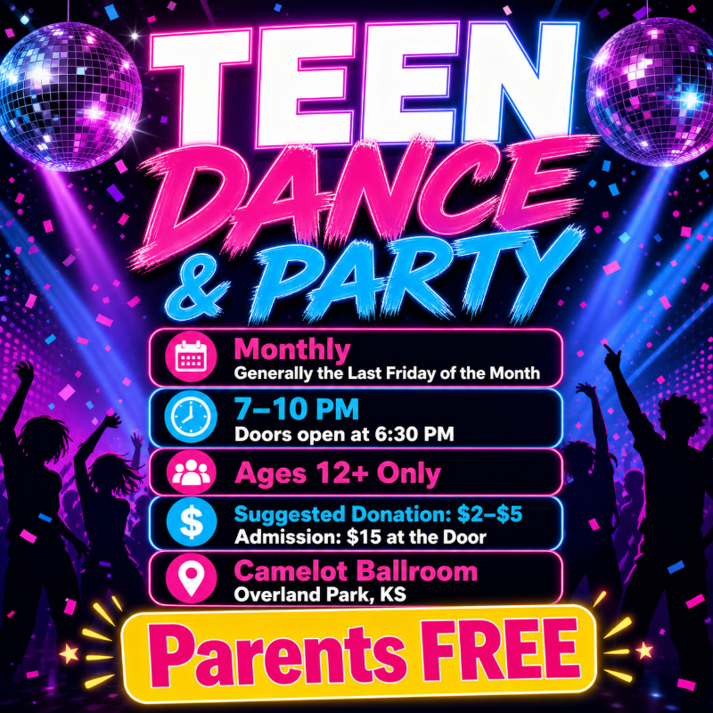 Teen Dances (Ages 12+ only)