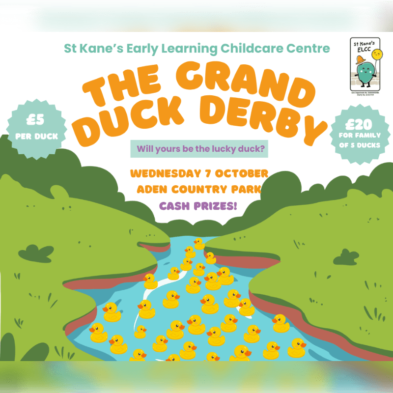 St Kane's ELCC Grand Duck Derby!