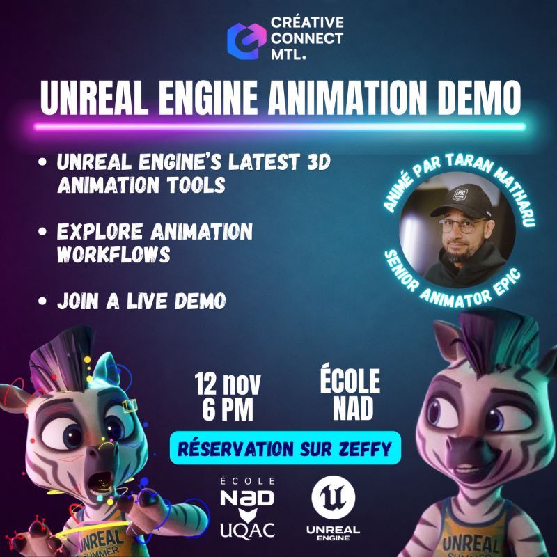 Unreal Animation Demo / Discover 3D Animation in Unreal Engine