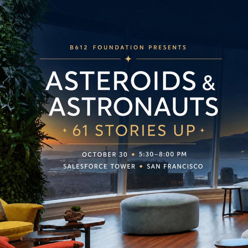 Asteroids & Astronauts: 61 Stories Up