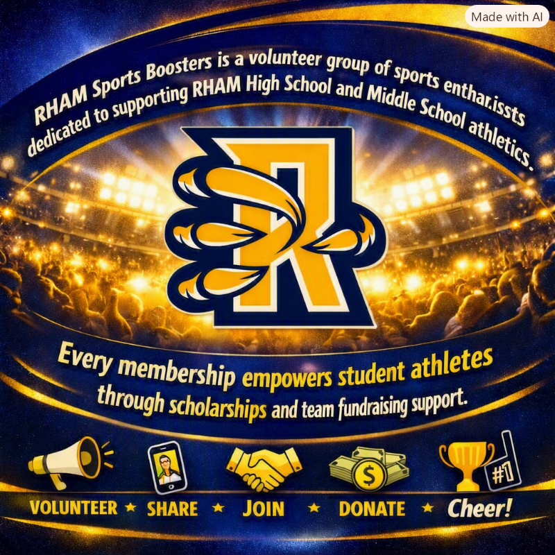 RHAM Sports Boosters 26-27 Memberships