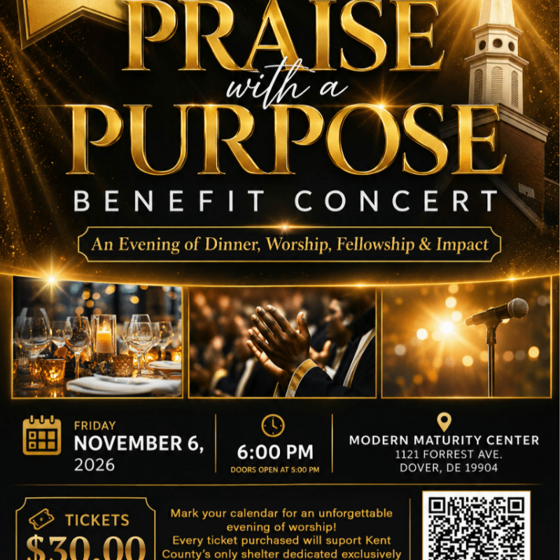 TICKET:  2nd Annual Praise with a Purpose Benefit Concert