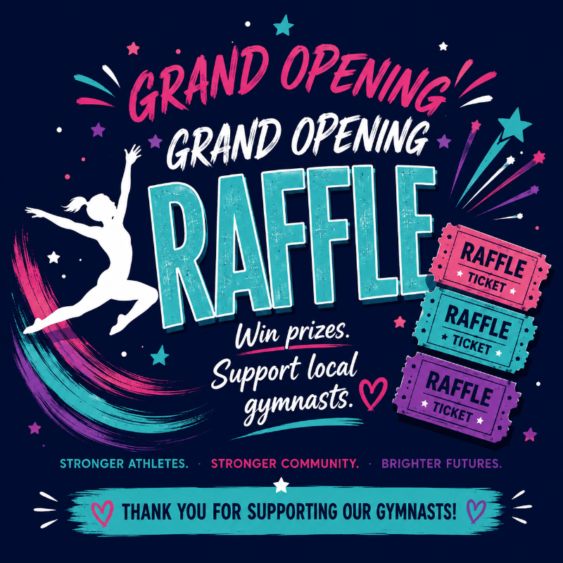Waynesville Gymnastics Grand Opening Raffle