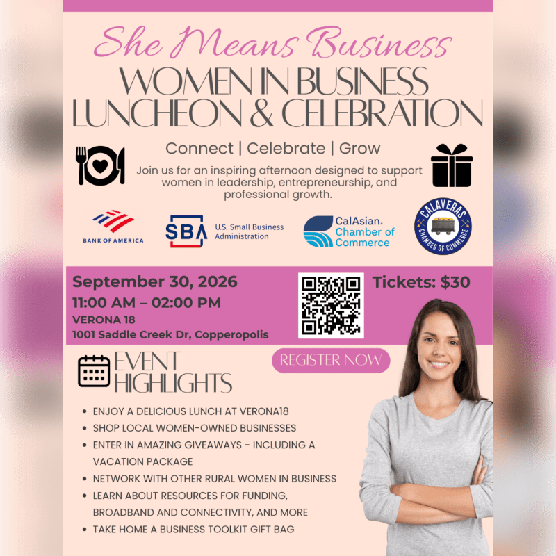 She Means Business: Women in Business Luncheon & Celebration