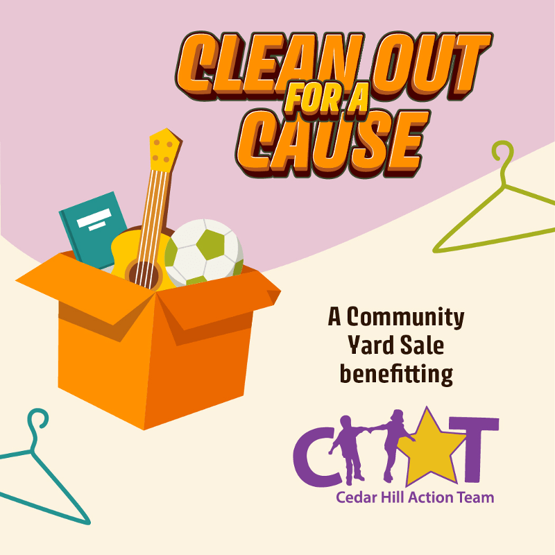 Clean Out for a Cause - Sept 26