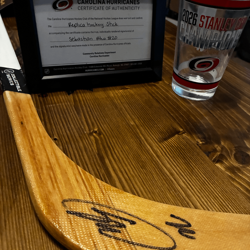NCAHL Inc Sebastian Aho raffle