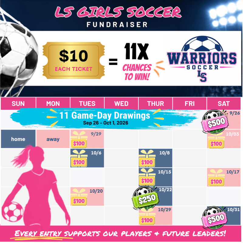 Girls Soccer Kick-Off Raffle Fundraiser