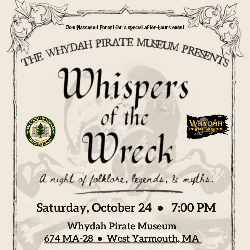 Whydah Pirate Museum Presents: Whispers of the Wreck