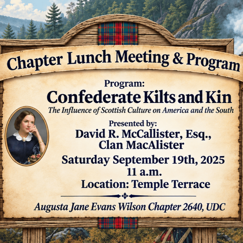 September '26 Lunch Meeting & Program