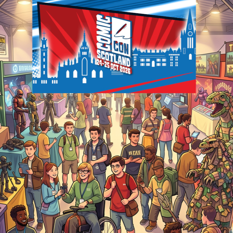 Upmo Extra: Edinburgh Comic Con Scotland 2026