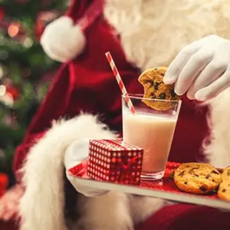 Cookies with Santa