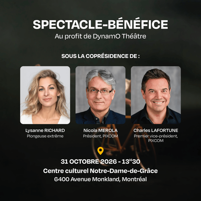 Spectacle-bénéfice de DynamO Théâtre