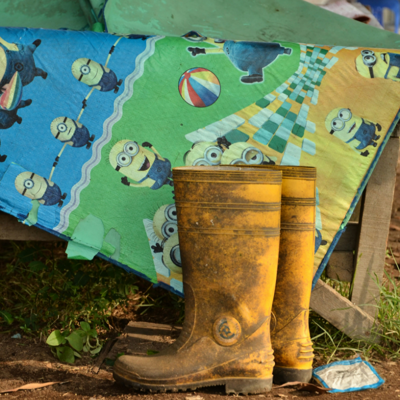 Spectacle "Comme dans le temps" de Racines Gumboot