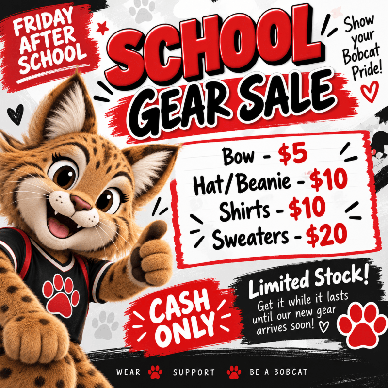 In Person Purchases (Spirit Wear)