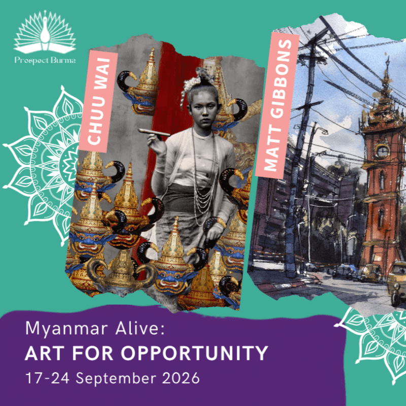 Myanmar Alive: Art for Opportunity Shop