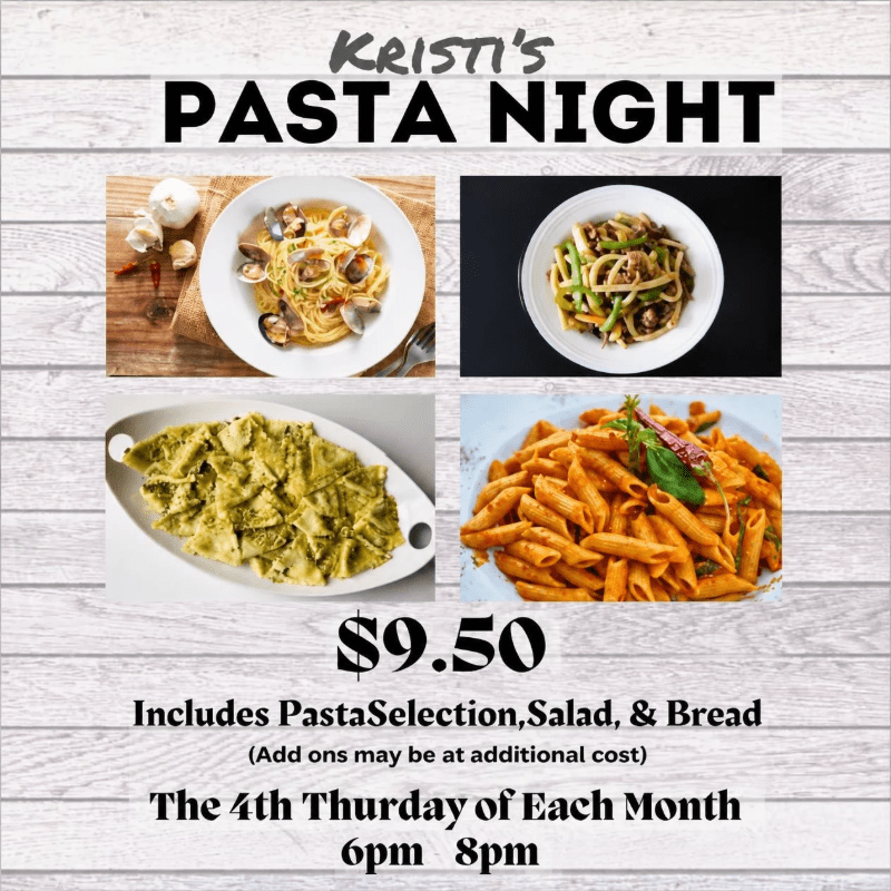 Kristis Pasta Night