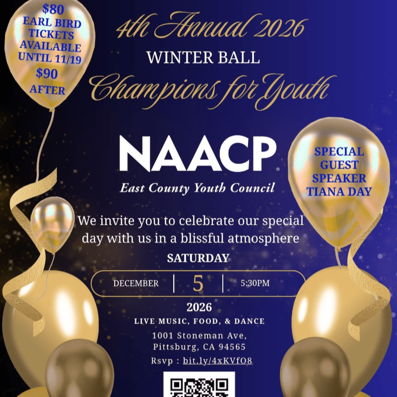 East County NAACP Youth Council: 4th Annual Champions For Youth Winter Ball