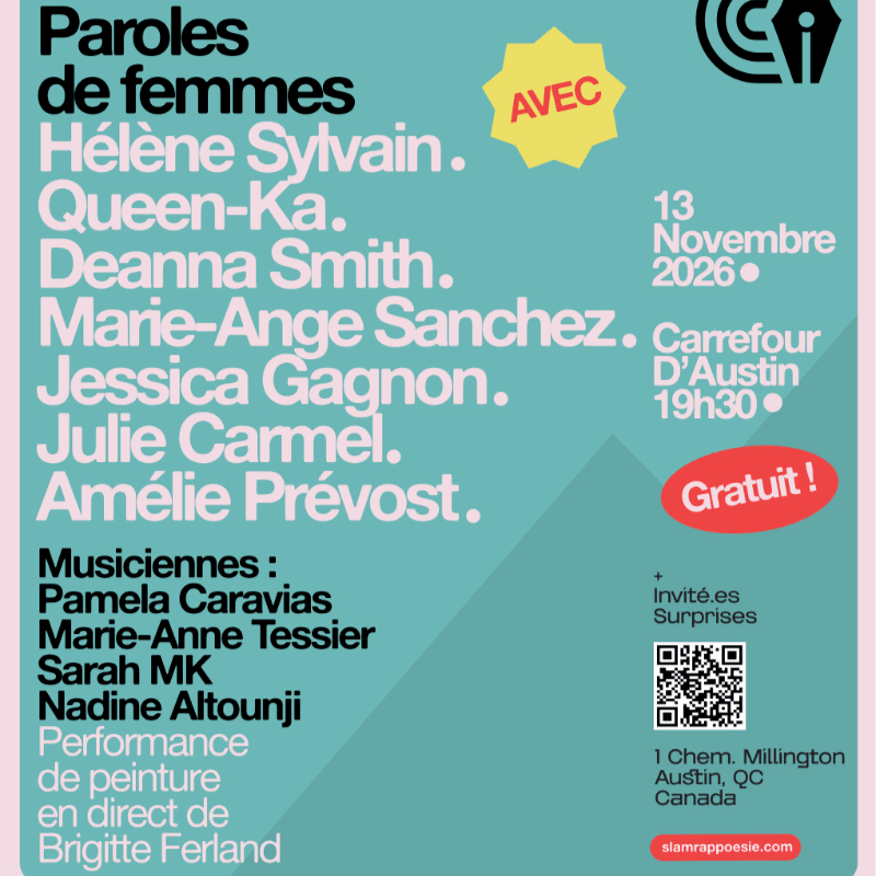 Le Cabaret de la parole. Spécial Paroles de femmes