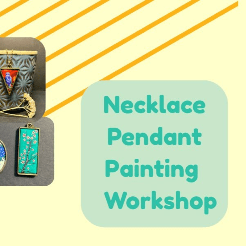 Necklace Pendant Painting Workshop