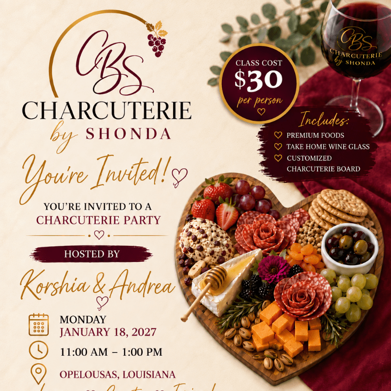 Charcuterie By Shonda Korshia & Andrea's Show