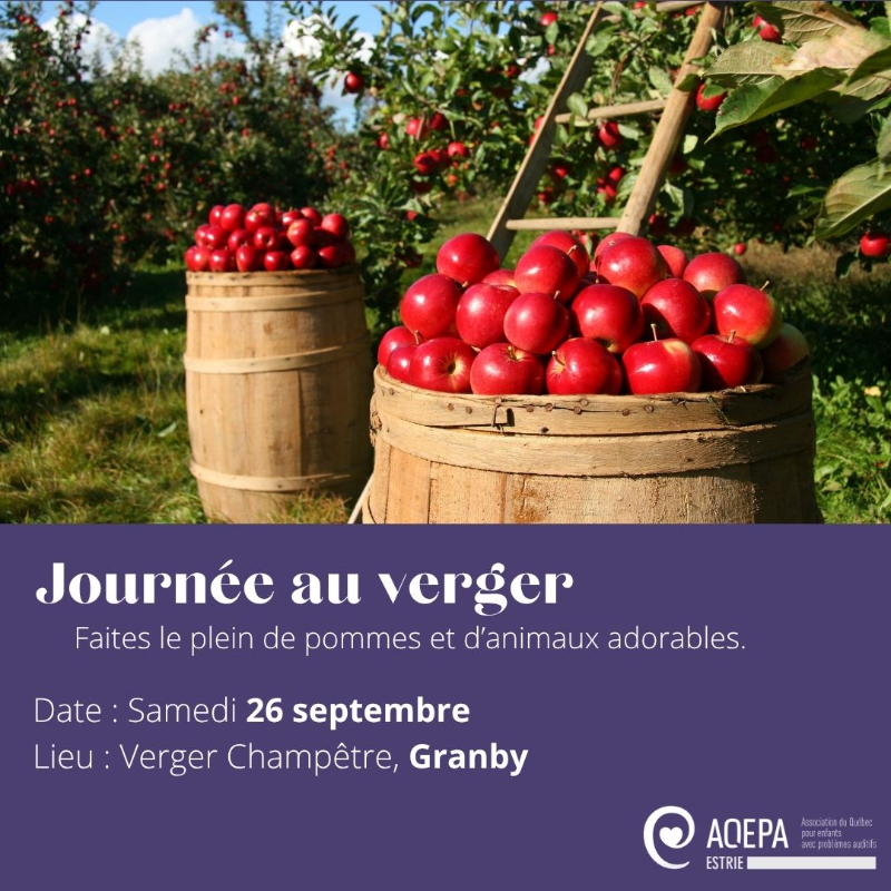 Bénévolat - Journée au verger 🍎