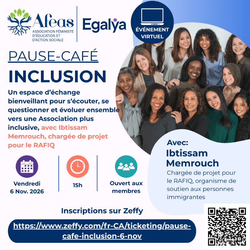 Pause-café - INCLUSION 6 NOV