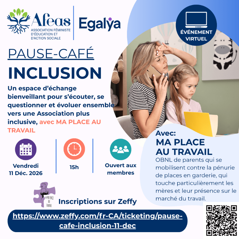 Pause-café - INCLUSION 11 DÉC